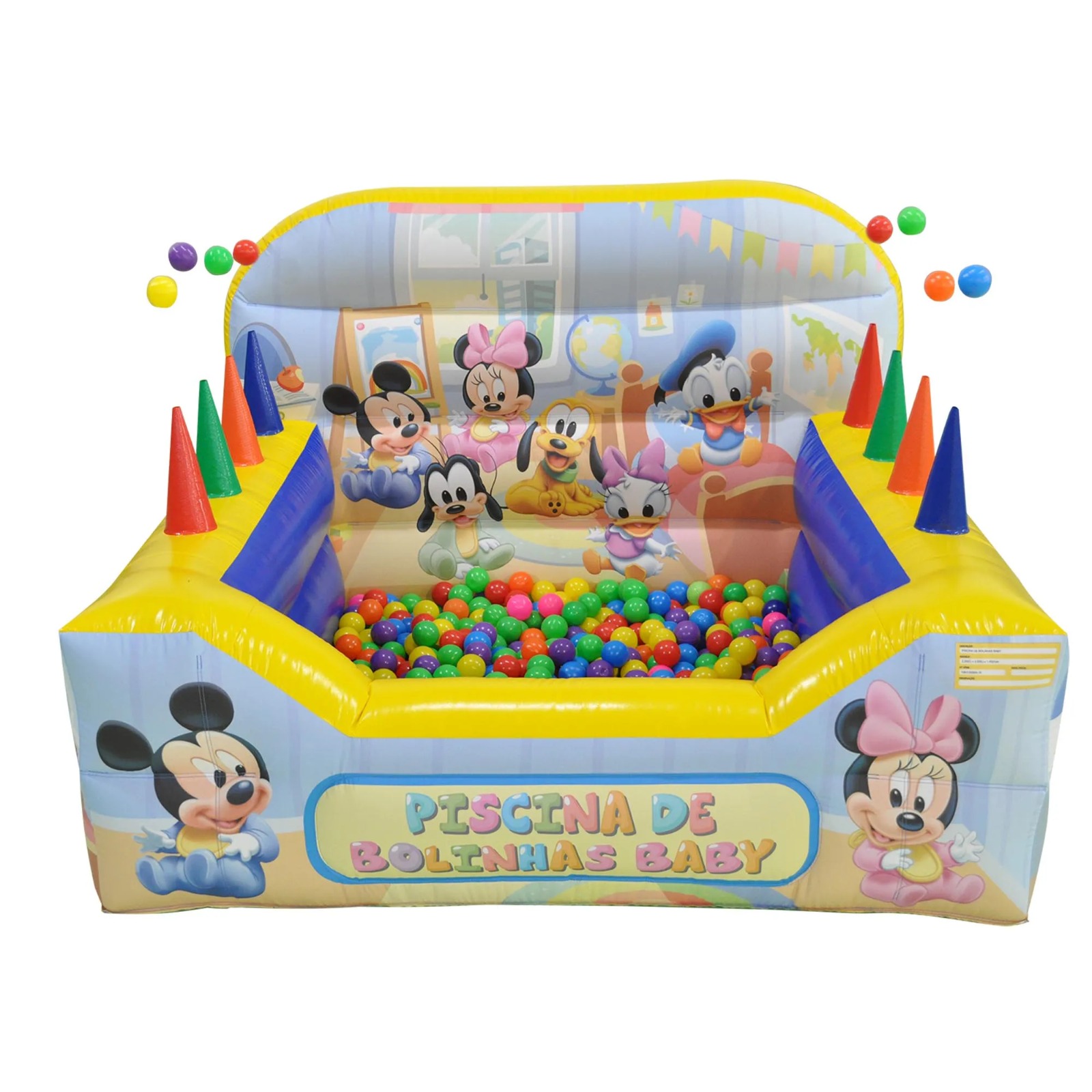 Piscina de Bolinhas Baby Disney – Diversão Mágica com Seus Personagens - foto 1