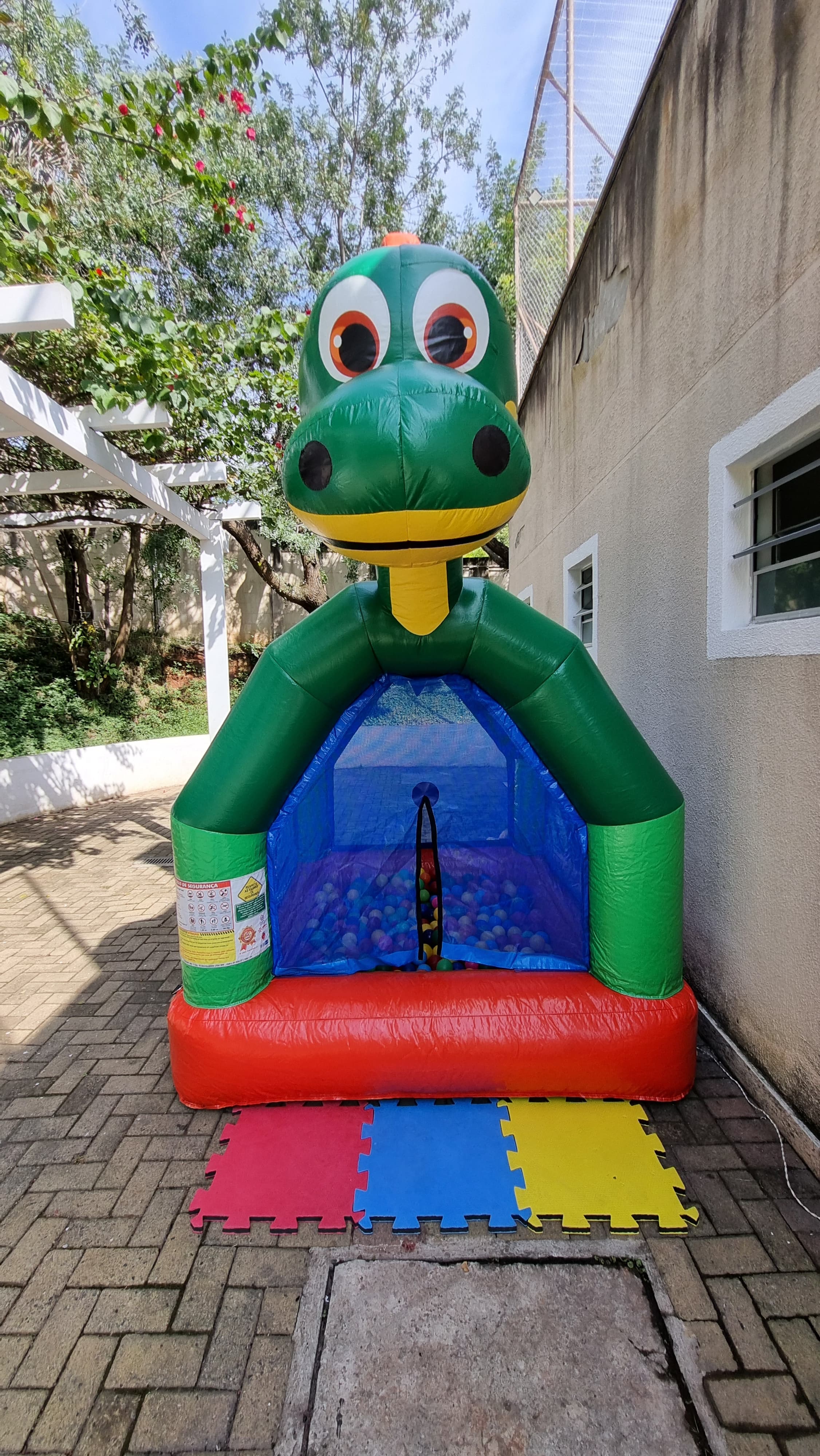 Piscina de Bolinhas Dino – Diversão Jurássica para Festas Infantis - foto 2