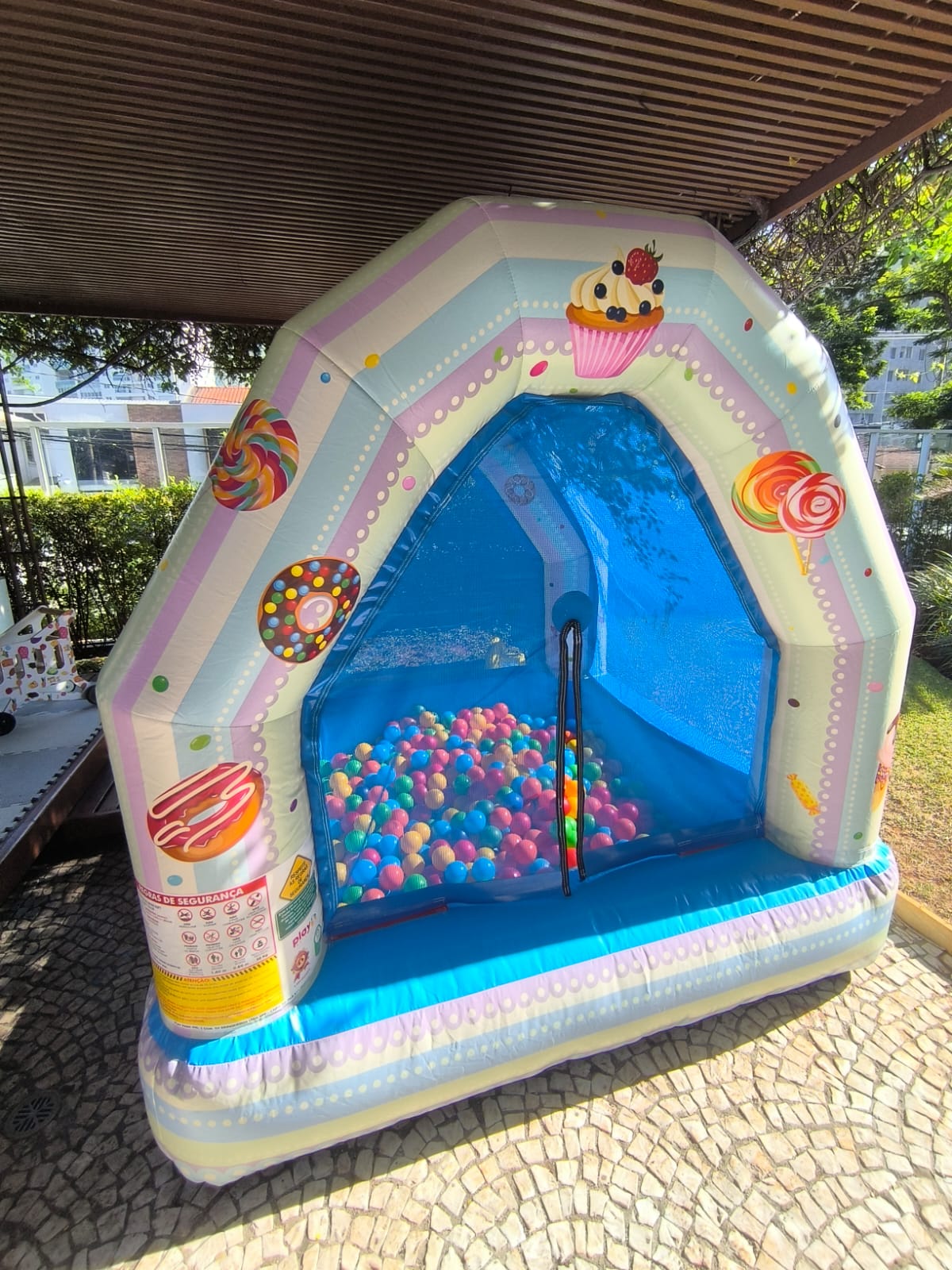Piscina de Bolinhas Soft Candy Color – Festa Colorida e Divertida - foto 1