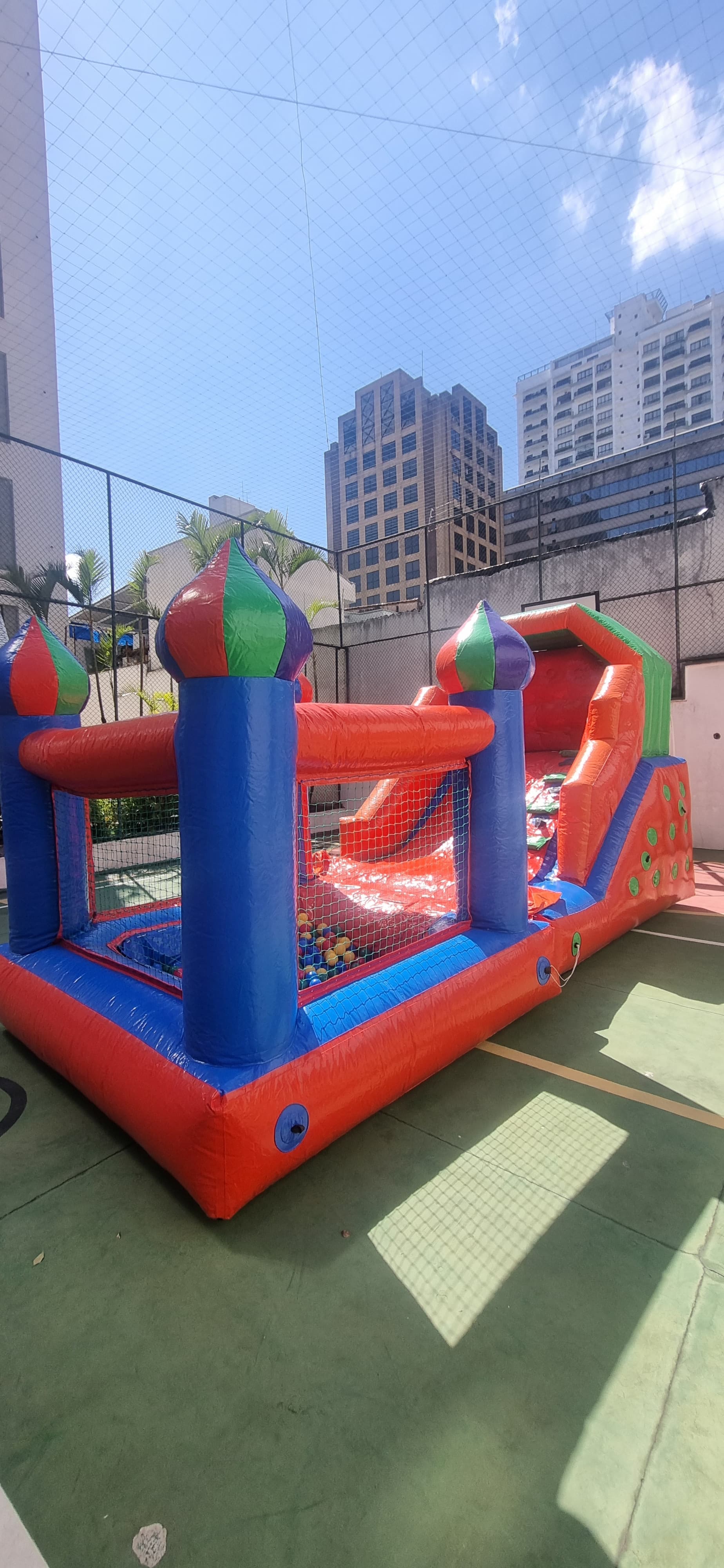 Mini Tobogã com Piscina de Bolinhas – Diversão 2 em 1 - foto 3