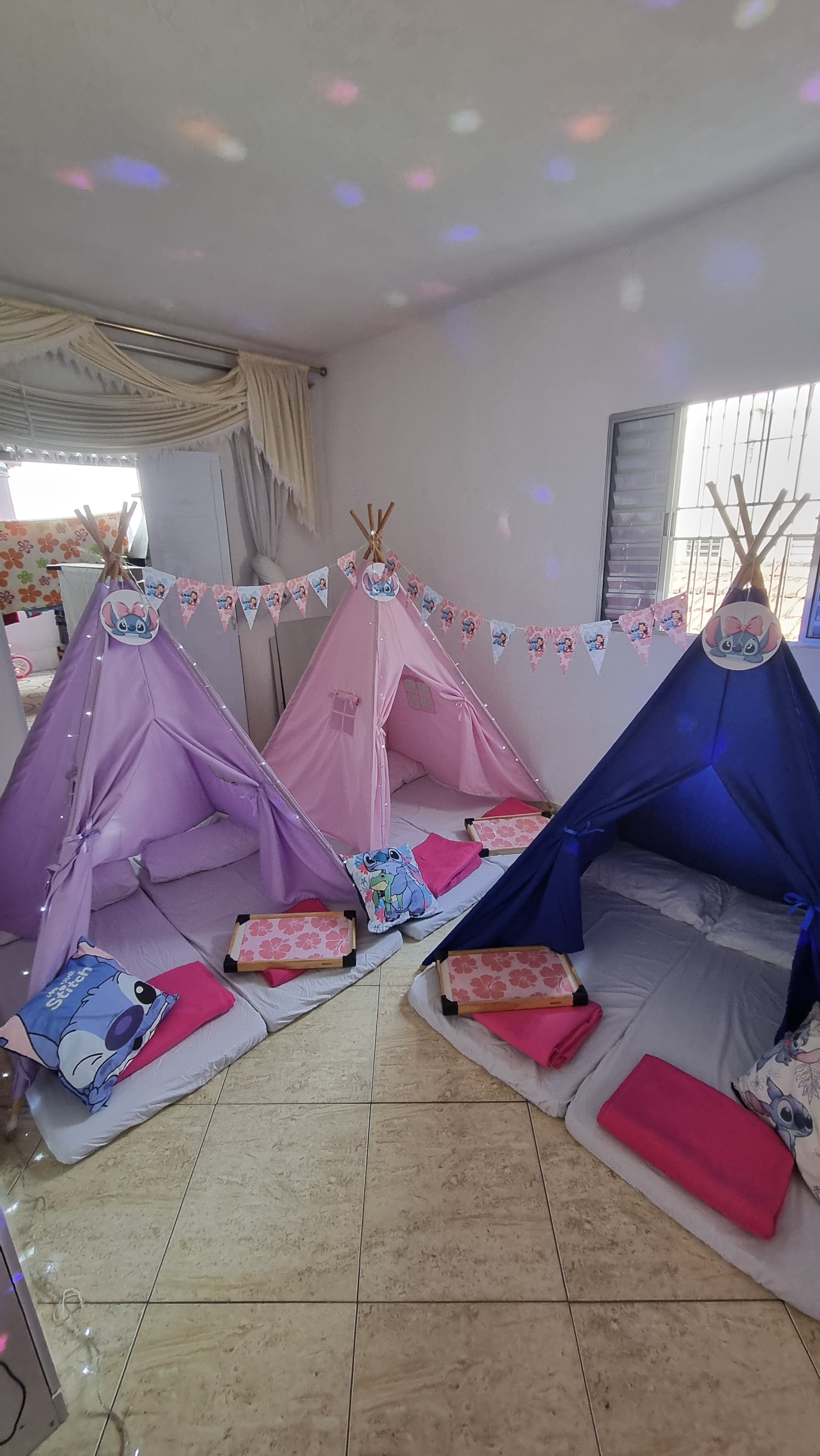 Cabaninha decorada temática