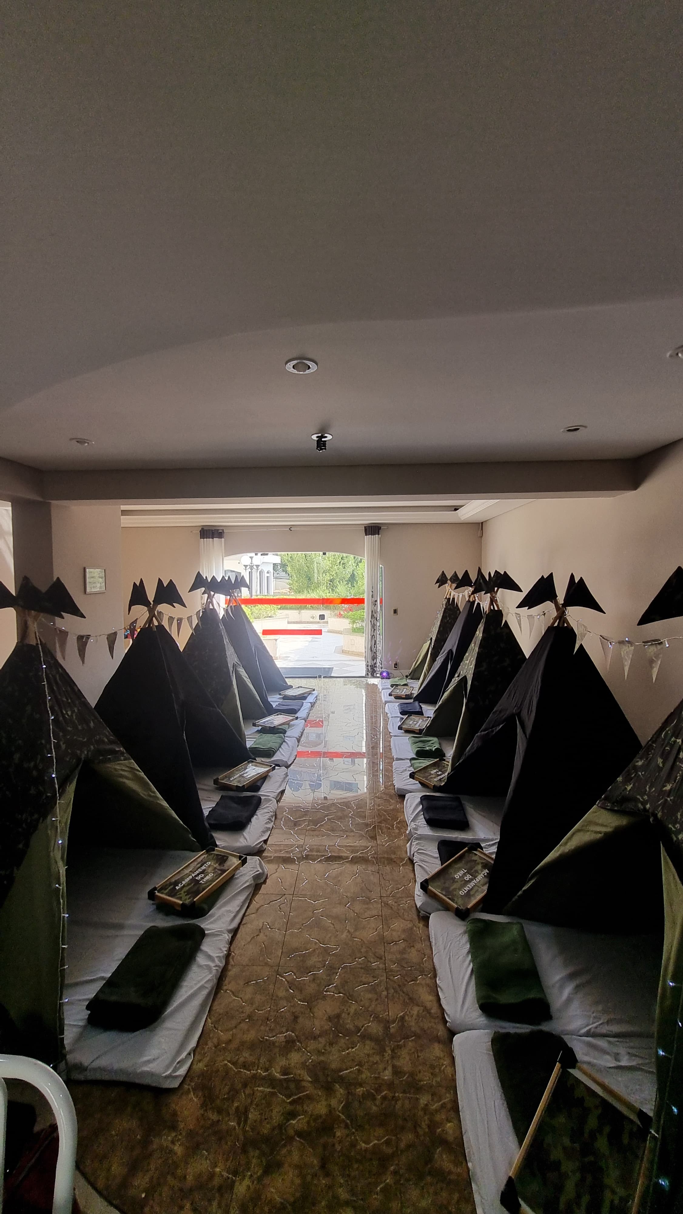 Cabaninha com decoração especial